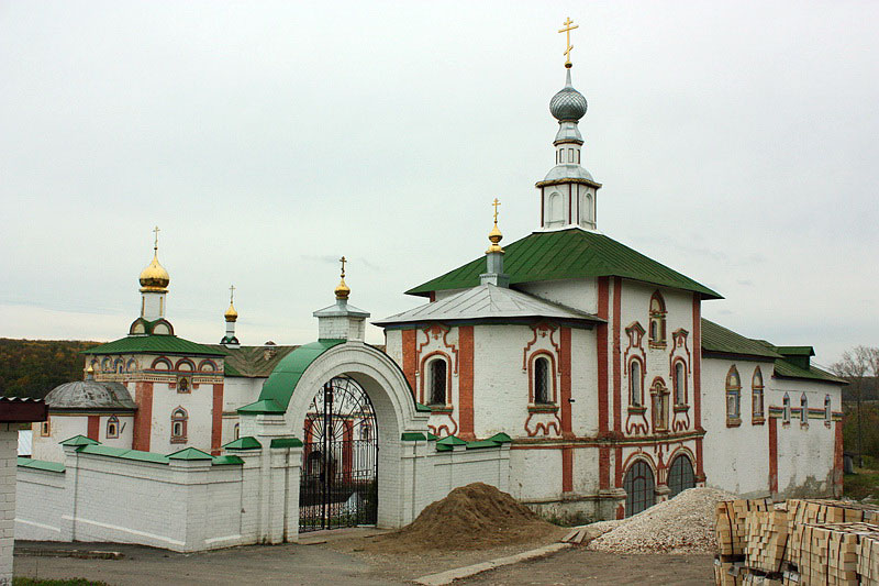 Небылое. Успенский Косьмин мужской монастырь. фасады