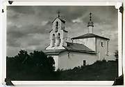 Церковь Николая Чудотворца на Труворовом городище, Фото 1941 г. с аукциона e-bay.de, Изборск, Печорский район, Псковская область