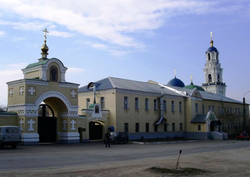Тихонова пустынь, Льва Толстого, село (Дзержинский район, Калужская область). дополнительная информация, вид с северо-востока