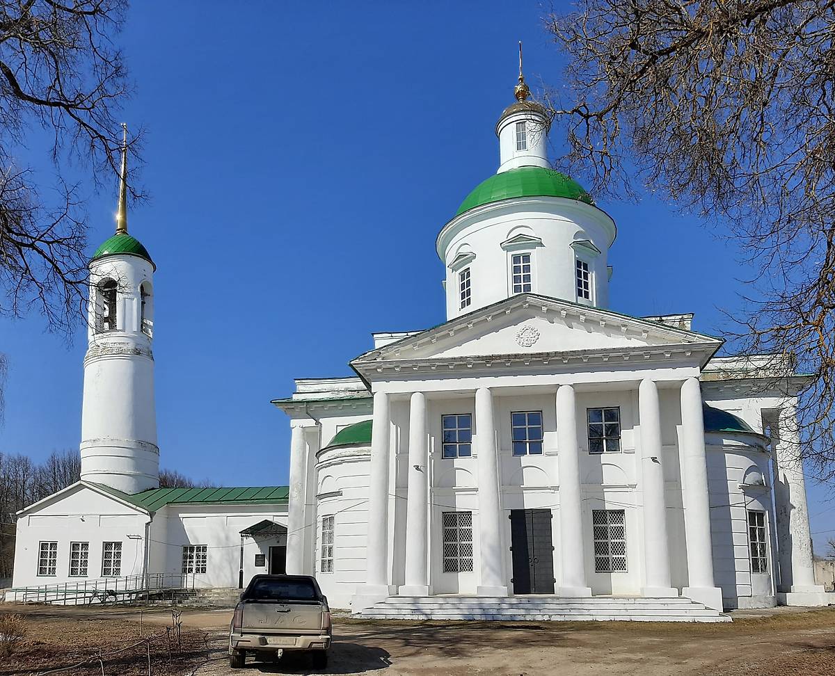 фасады. Церковь Троицы Живоначальной, Кондрово (Дзержинский район, Калужская область)