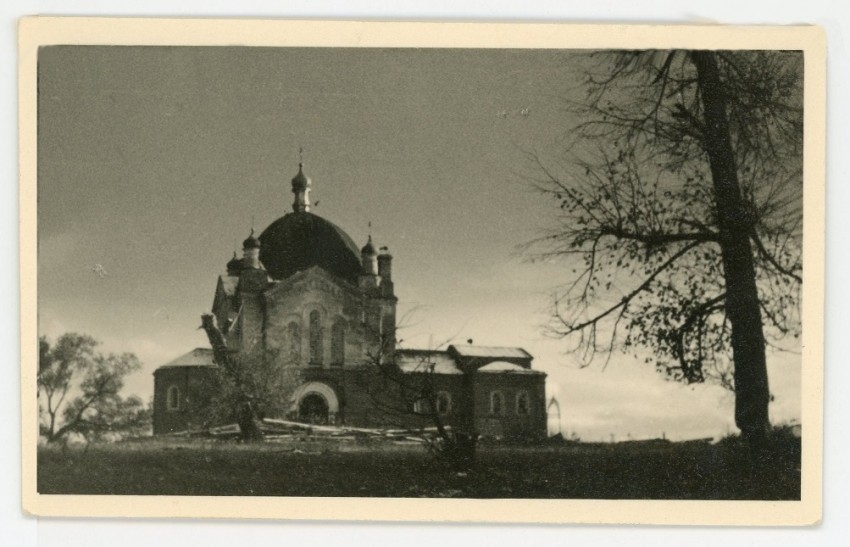 Церковь Рождества Христова, Товарково (Дзержинский район, Калужская область). архивная фотография, Фото 1941 г. с аукциона e-bay.de