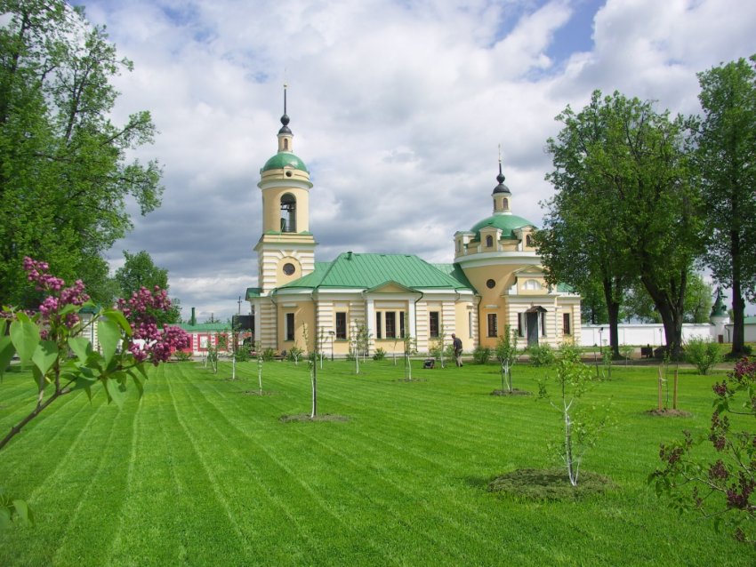 Аносино. Аносин Борисоглебский монастырь. фасады, общий вид