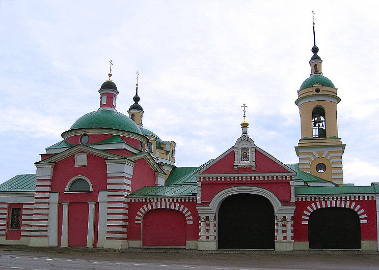 Аносино. Аносин Борисоглебский монастырь. фасады