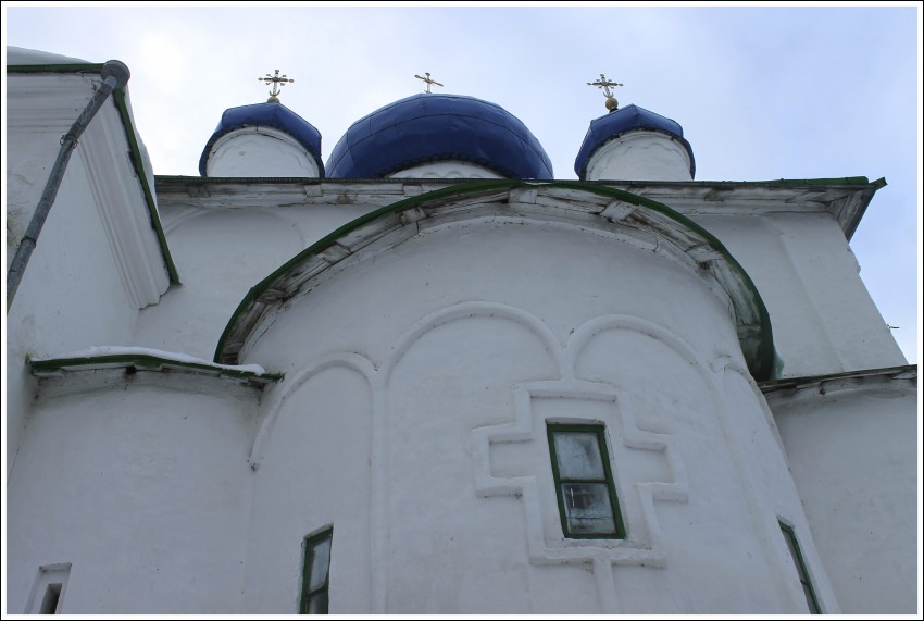 Мальской Рождественский монастырь. Собор Рождества Христова, Малы (Печорский район, Псковская область). фасады