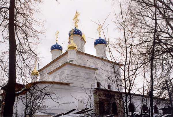 Павловская Слобода. Церковь Благовещения Пресвятой Богородицы. фасады