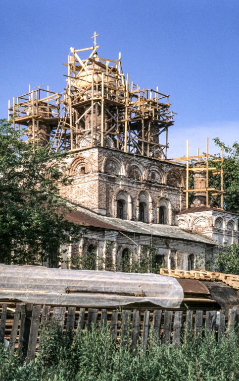 Павловская Слобода. Церковь Благовещения Пресвятой Богородицы. фасады