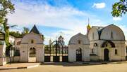 Церковь Благовещения Пресвятой Богородицы, Северные ворота ограды.<br>, Павловская Слобода, Истринский городской округ и ЗАТО Восход, Московская область