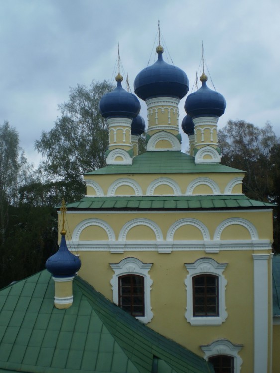 Николо-Рожок. Церковь Успения Пресвятой Богородицы. архитектурные детали, Вид с колокольни