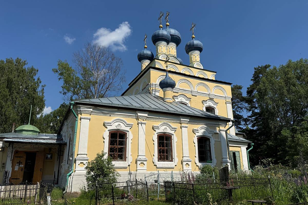 фасады. Церковь Успения Пресвятой Богородицы, Никола Рожок (Осташковский район и ЗАТО Солнечный, Тверская область)