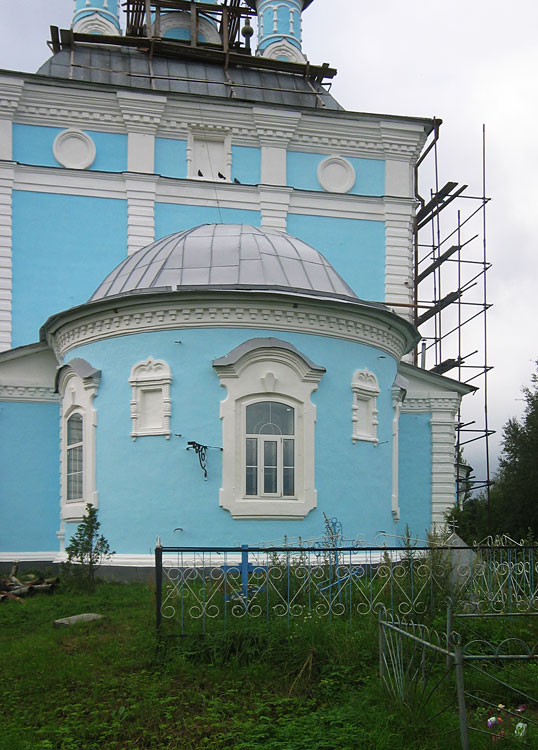 Церковь Введения во храм Пресвятой Богородицы, Кравотынь (Осташковский городской округ, Тверская область). архитектурные детали