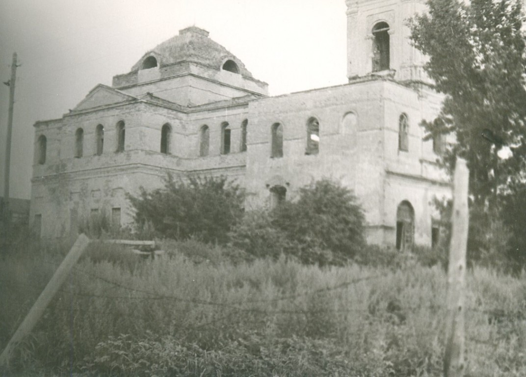 Вязьма. Аркадиевский монастырь. Церковь Спаса Всемилостивого. архивная фотография, вид до восстановления