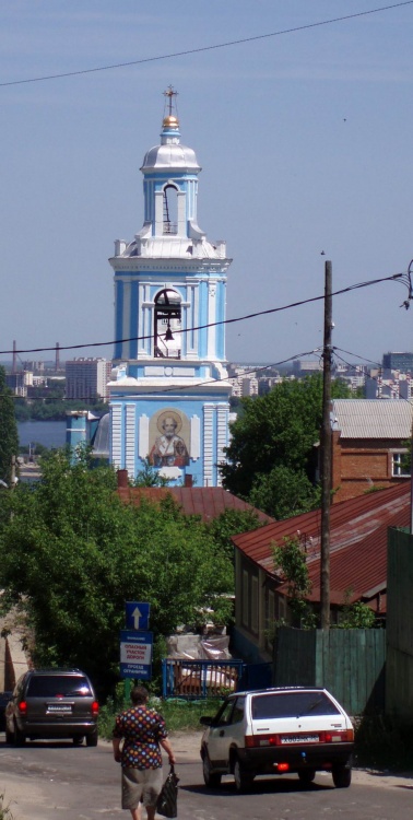 Воронеж. Церковь Николая Чудотворца. общий вид в ландшафте