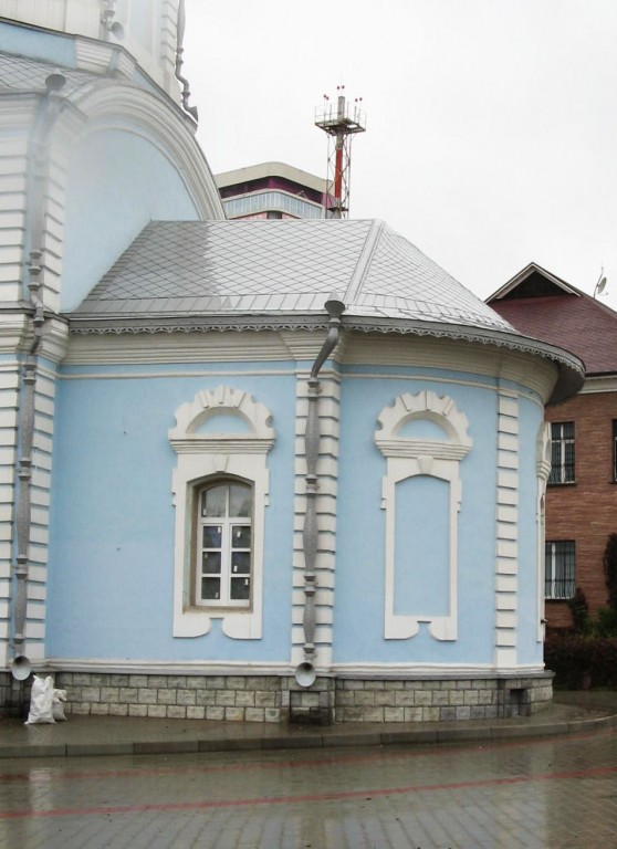 Церковь Введения во храм Пресвятой Богородицы, Воронеж (Воронеж, город, Воронежская область). архитектурные детали, Апсида церкви