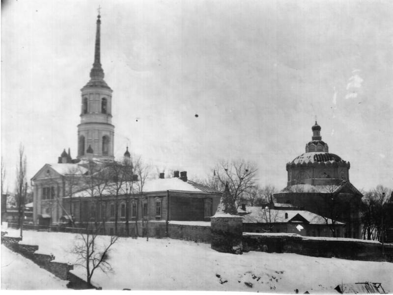 Воронеж. Алексеевский Акатов монастырь. архивная фотография