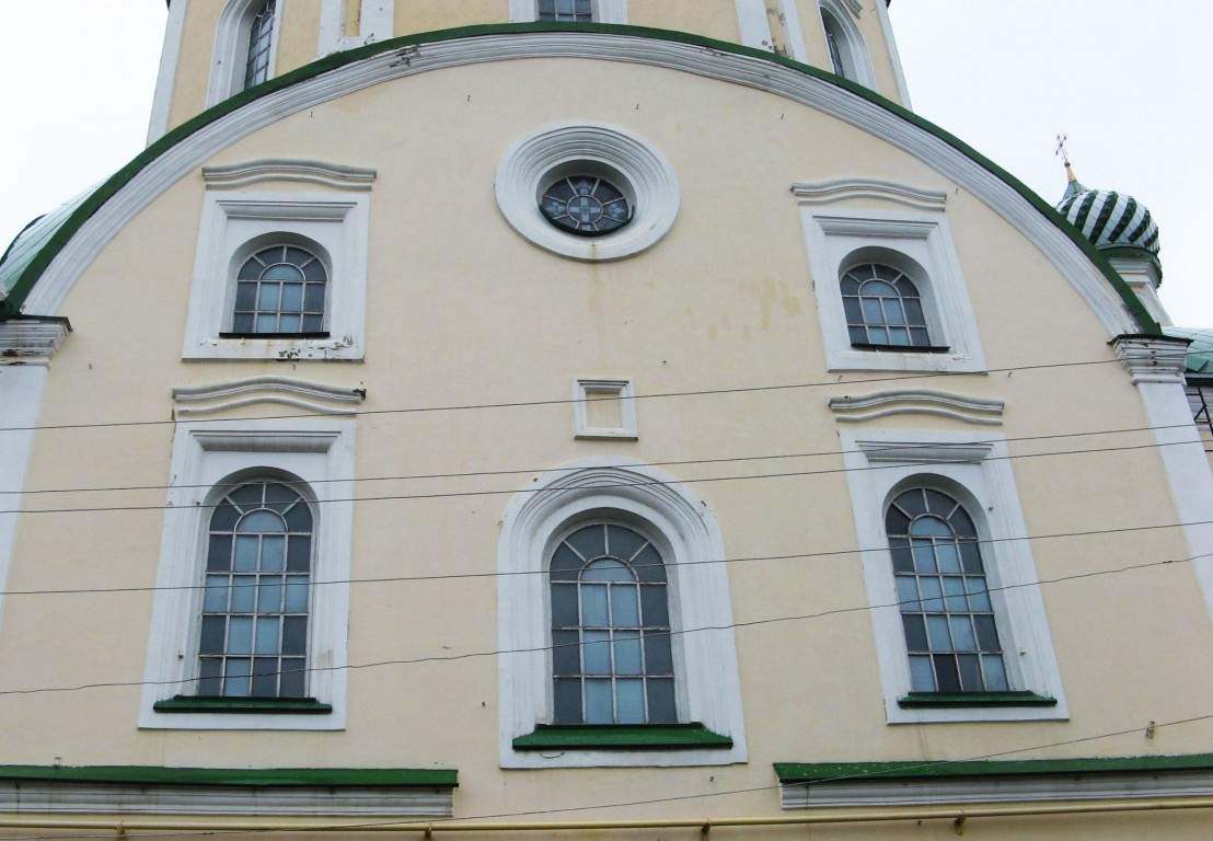 Церковь Воскресения Христова, Воронеж (Воронеж, город, Воронежская область). архитектурные детали, Фрагмент южного фасада главного объема церкви