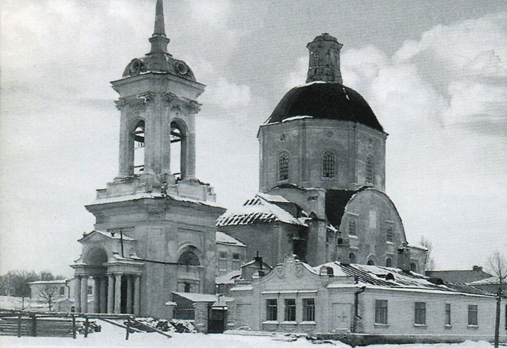 Церковь Воскресения Христова, Воронеж (Воронеж, город, Воронежская область). архивная фотография, Частная коллекция. Фото 1930 г.