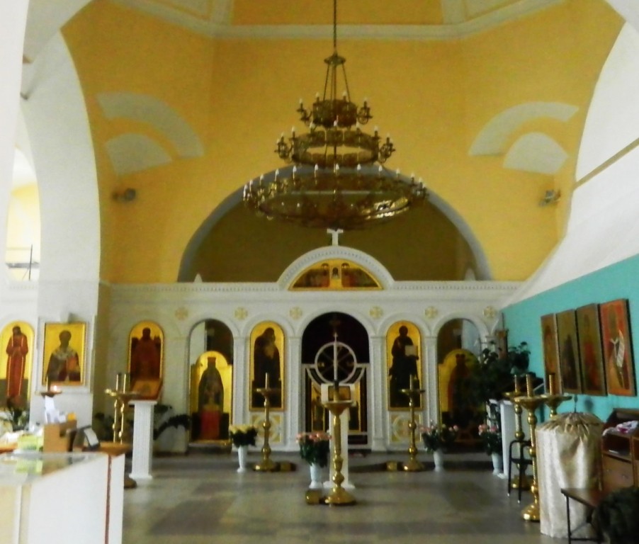 Лемешово. Церковь Илии Пророка. интерьер и убранство, Восточная часть храма