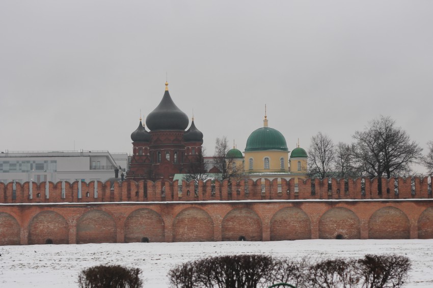Успенский монастырь, Тула (Тула, город, Тульская область). общий вид в ландшафте