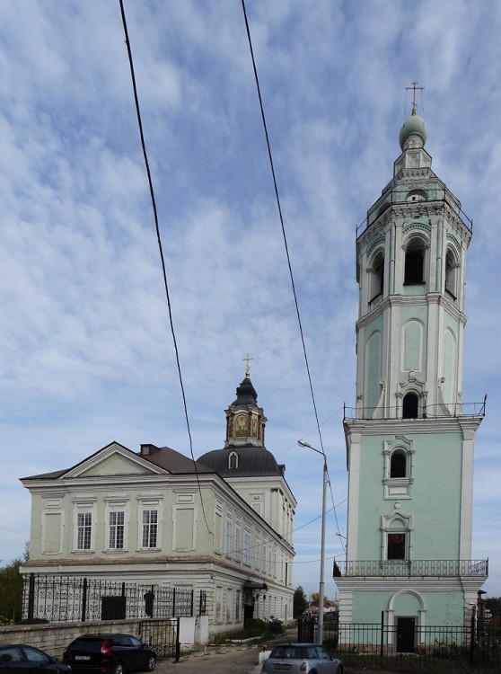 Тула. Церковь Рождества Христова (Николозарецкая). фасады, Вид с запада