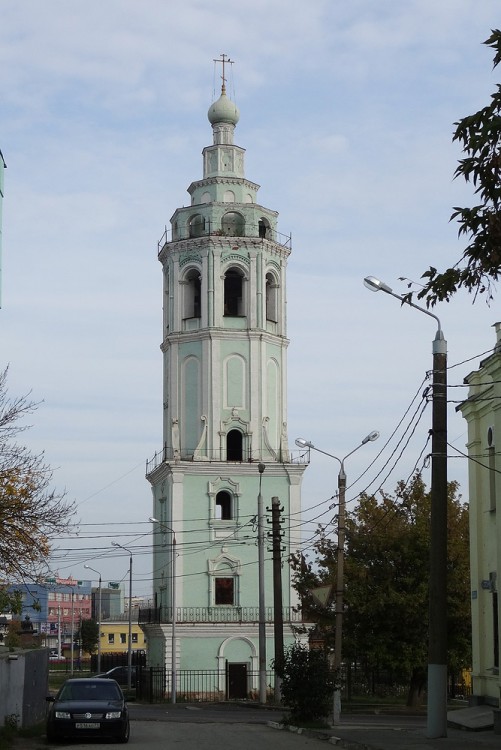 Церковь Рождества Христова (Николозарецкая), Тула (Тула, город, Тульская область). архитектурные детали, Колокольня. Вид с запада