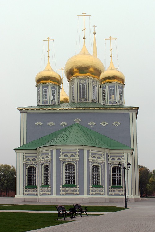 Тула. Кремль. Кафедральный собор Успения Пресвятой Богородицы. фасады, Восточный фасад