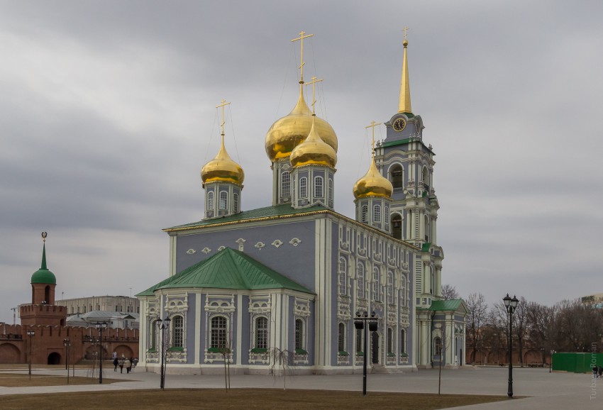 Тула. Кремль. Кафедральный собор Успения Пресвятой Богородицы. фасады