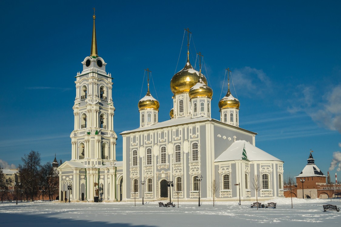 Тула. Кремль. Кафедральный собор Успения Пресвятой Богородицы. фасады