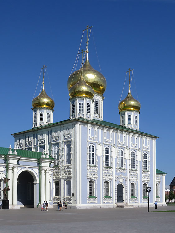 Тула. Кремль. Кафедральный собор Успения Пресвятой Богородицы. фасады