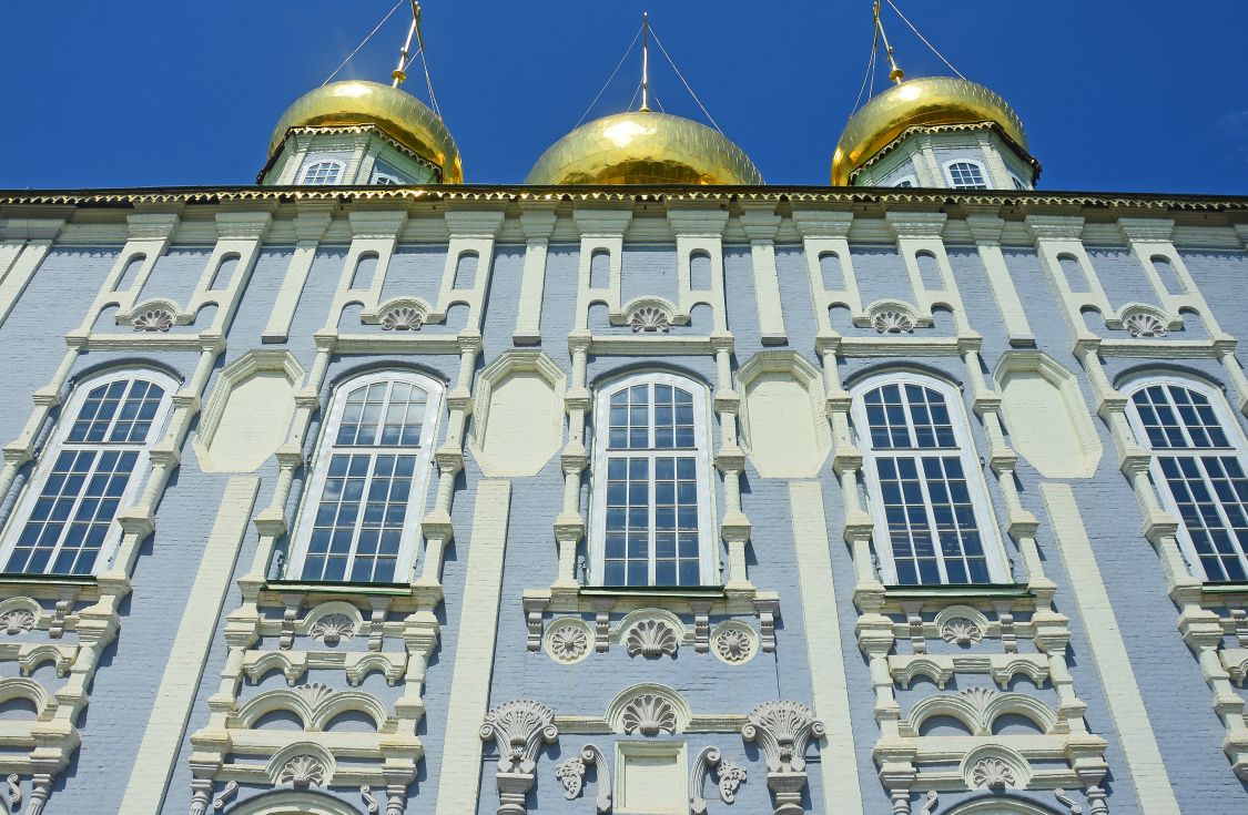 Тула. Кремль. Кафедральный собор Успения Пресвятой Богородицы. архитектурные детали