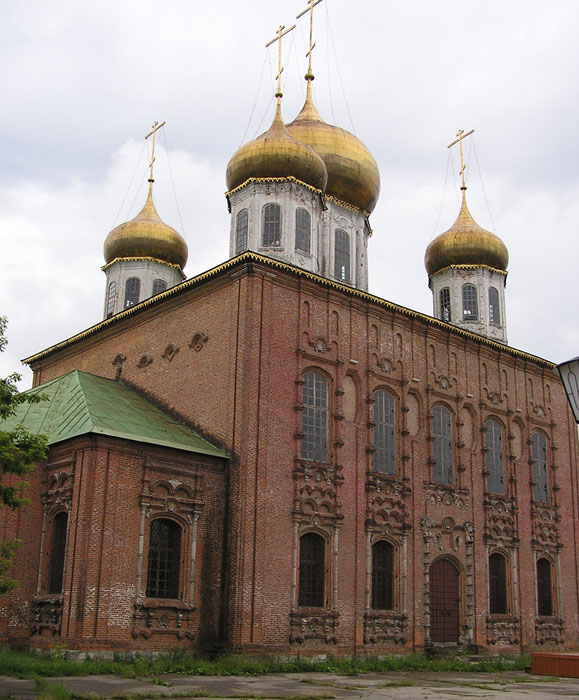 Тула. Кремль. Кафедральный собор Успения Пресвятой Богородицы. фасады, 		      