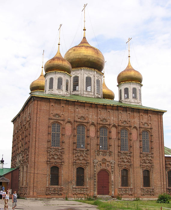 Тула. Кремль. Кафедральный собор Успения Пресвятой Богородицы. фасады, 		      