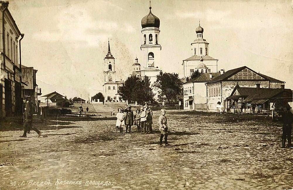 Фотография нач. ХХ в., архивная фотография. Собор Троицы Живоначальной, Валдай (Валдайский район, Новгородская область)