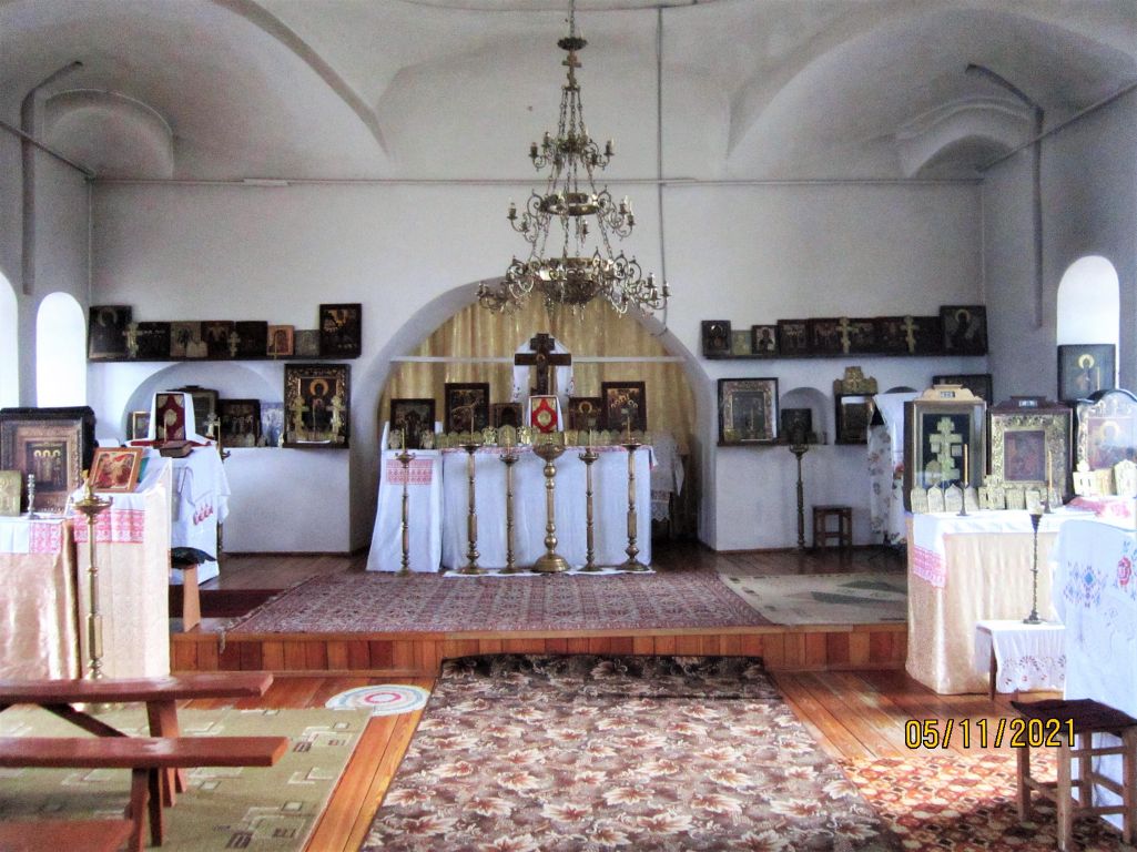 Церковь Николая Чудотворца, Старая Русса (Старорусский район, Новгородская область). интерьер и убранство, Внутреннее убранство церкви Святителя Николая Чудотворца.
