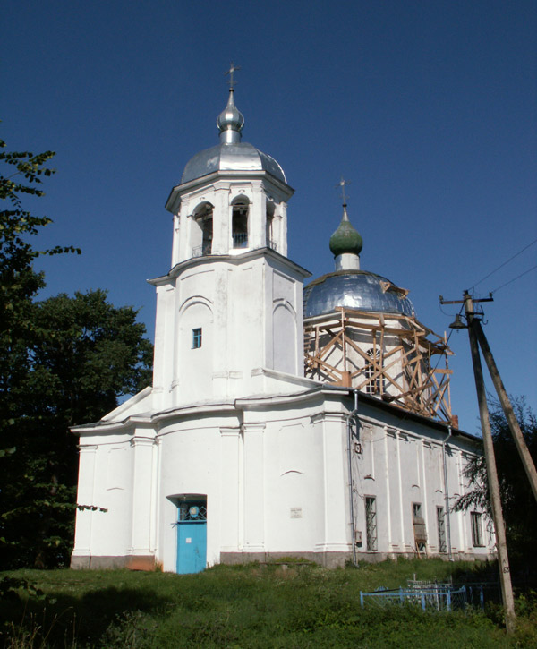 Церковь Успения Пресвятой Богородицы, Коростынь (Шимский район, Новгородская область). фасады