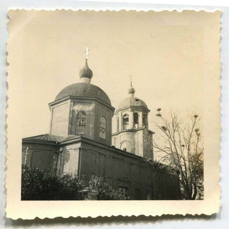 Церковь Успения Пресвятой Богородицы, Коростынь (Шимский район, Новгородская область). архивная фотография, Фото 1941 г. с аукциона e-bay.de