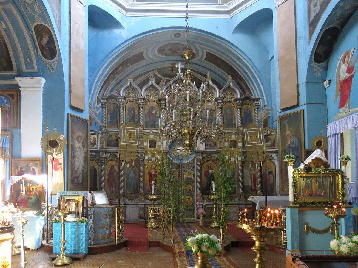 Церковь Успения Пресвятой Богородицы, Коростынь (Шимский район, Новгородская область). интерьер и убранство