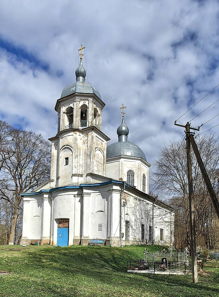 фасады. Церковь Успения Пресвятой Богородицы, Коростынь (Шимский район, Новгородская область)