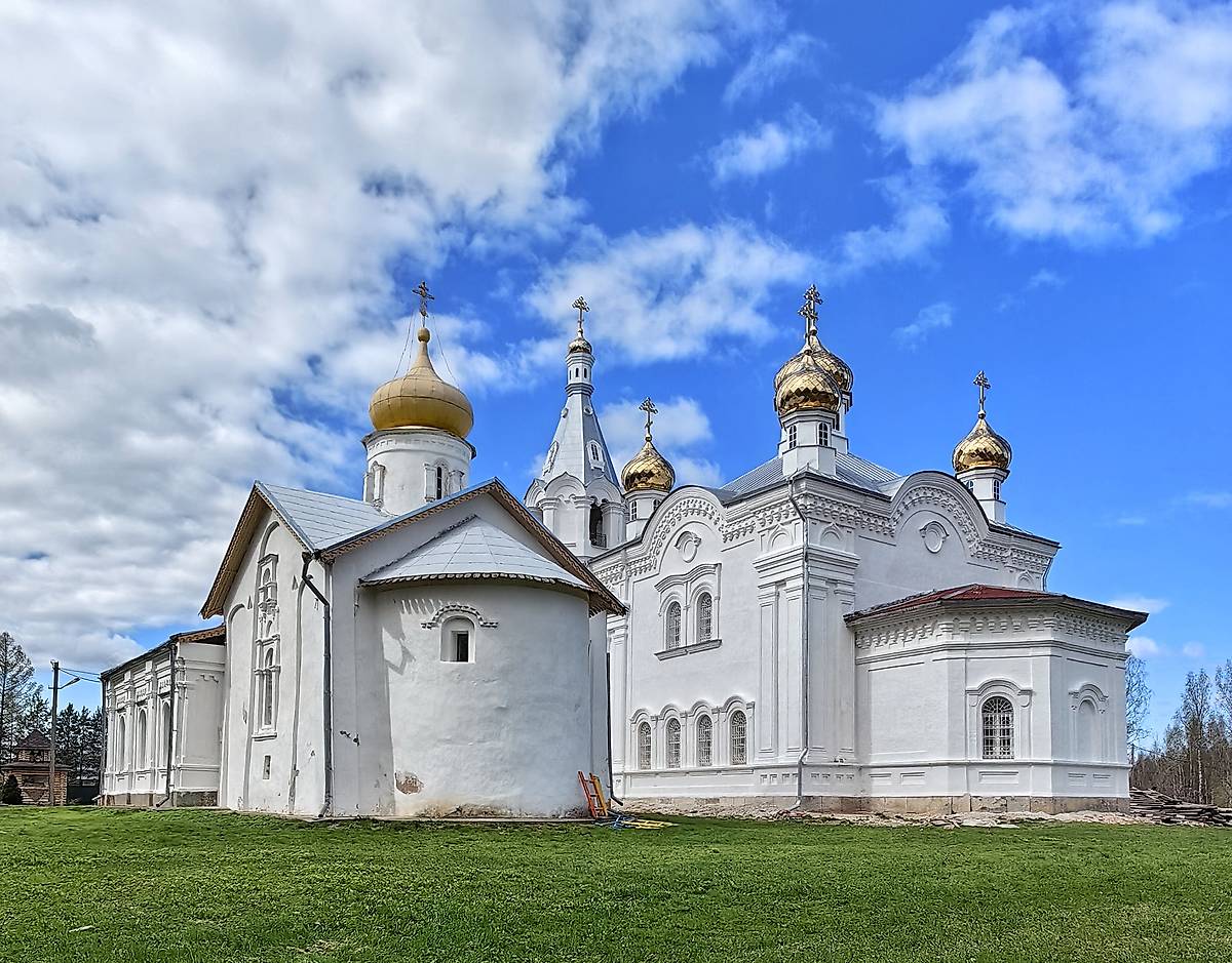 фасады. Никольский Косинский монастырь, Косино (Старорусский район, Новгородская область)