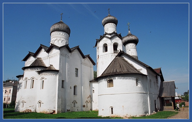 Старая Русса. Спасо-Преображенский монастырь. фасады, 		      