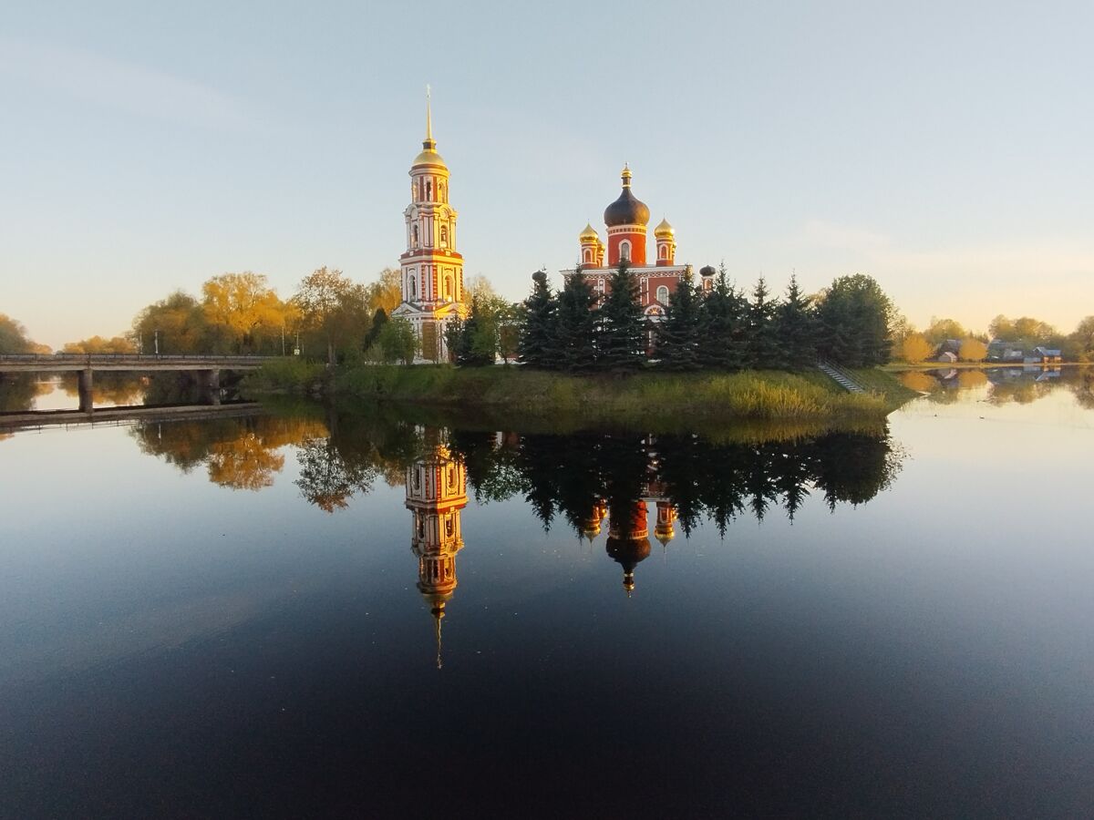 Кафедральный собор Воскресения Христова, Старая Русса (Старорусский район, Новгородская область). художественные фотографии