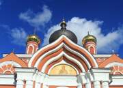 Кафедральный собор Воскресения Христова, Кокошник портала обходной галереи<br>, Старая Русса, Старорусский район, Новгородская область