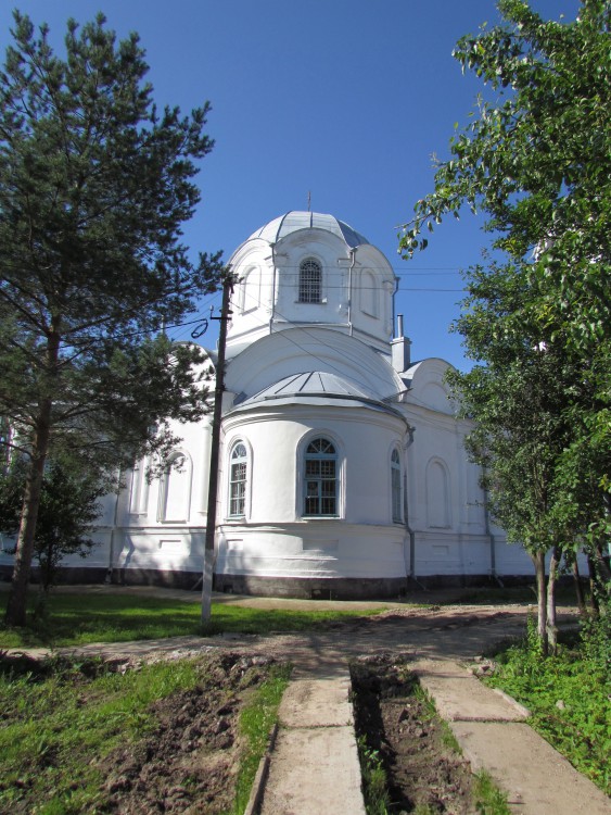 Церковь Преображения Господня, Бронница (Новгородский район, Новгородская область). фасады