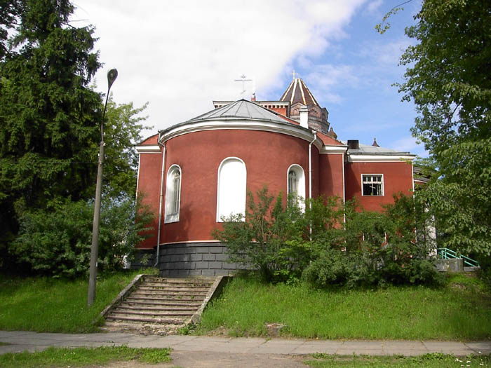 Собор Екатерины, Луга (Лужский район, Ленинградская область). фасады