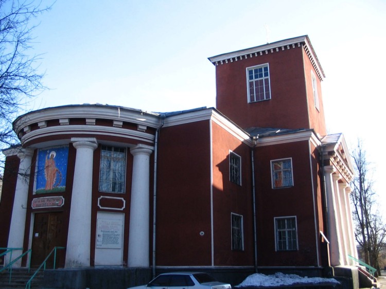 Собор Екатерины, Луга (Лужский район, Ленинградская область). фасады, 		      