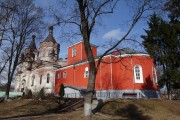Собор Екатерины, вид с юго-востока на Екатерининский и Воскресенский соборы<br>, Луга, Лужский район, Ленинградская область
