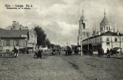 Собор Воскресения Христова, Фотоснимок с дореволюционной фотокарточки.<br>, Луга, Лужский район, Ленинградская область