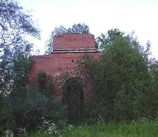 Большая Ящера. Церковь Сергия Радонежского. фасады