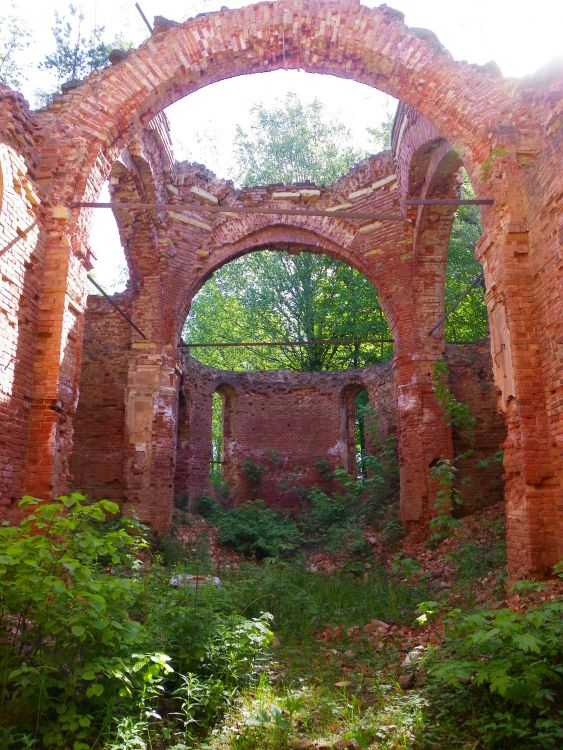 Церковь Сергия Радонежского, Большая Ящера (Лужский район, Ленинградская область). интерьер и убранство