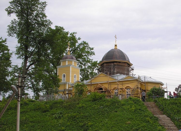 Церковь Успения Пресвятой Богородицы, Городец (Лужский район, Ленинградская область). документальные фотографии