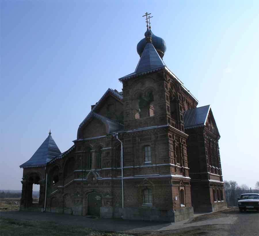 Церковь Николая Чудотворца и Георгия Победоносца, Смогири (Кардымовский район, Смоленская область). фасады, 		      